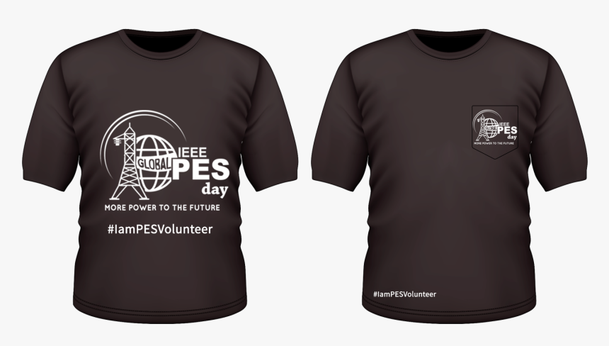 Ieee Pes Day T-shirt Design - Ieee Pes T Shirt, HD Png Download, Free Download