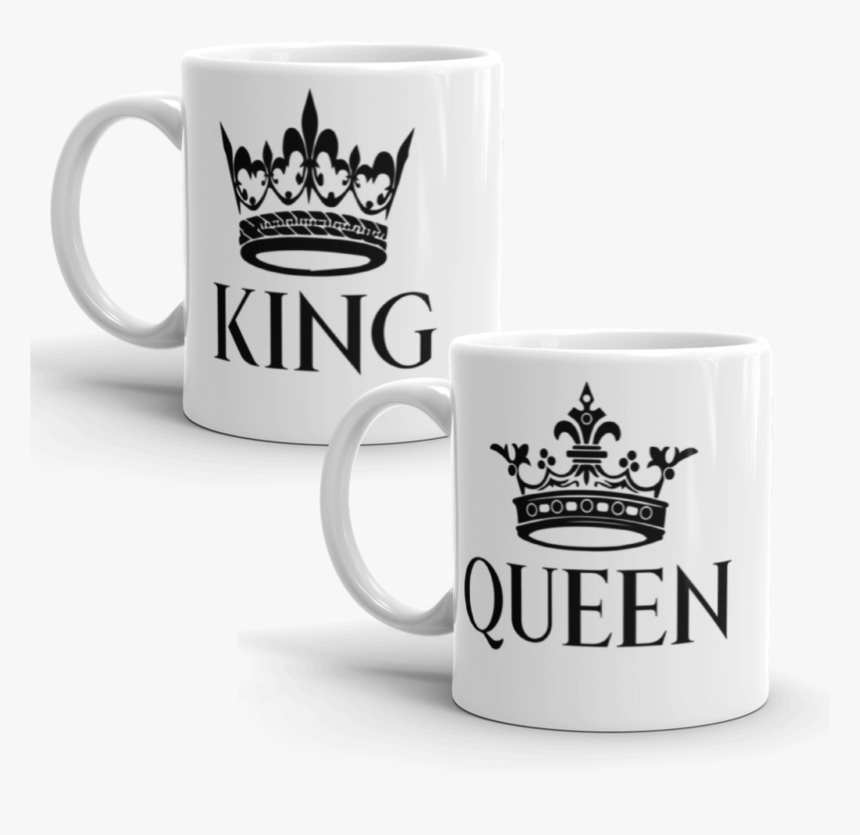 King & Queen Mug Set - King And Queen Mug Png, Transparent Png, Free Download