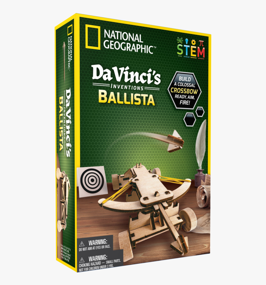 Da Vinci"s Inventions - Shark Tooth Dig Kit National Geographic, HD Png Download, Free Download