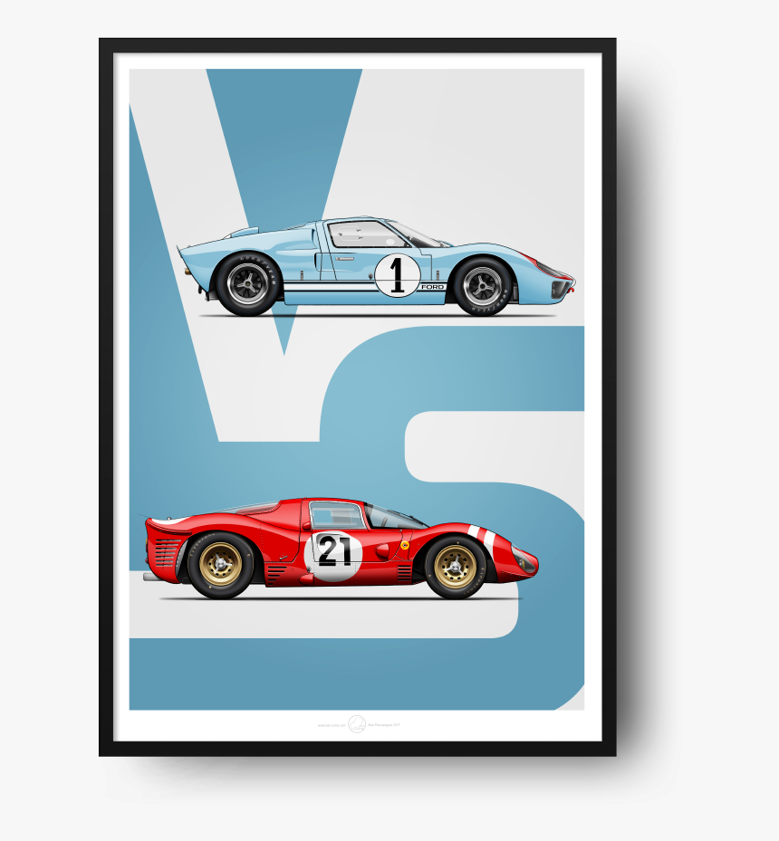 Ford Vs Ferrari 5070 13 - Ford Vs Ferrari Poster, HD Png Download, Free Download