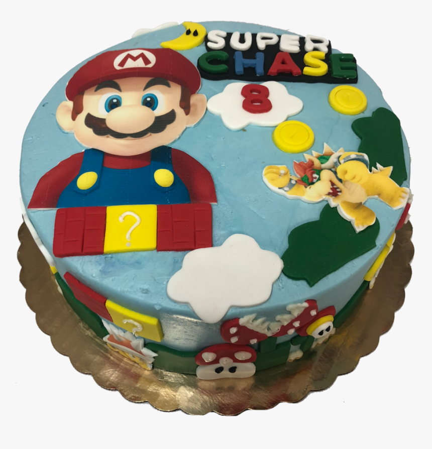 Mario Cake, HD Png Download, Free Download