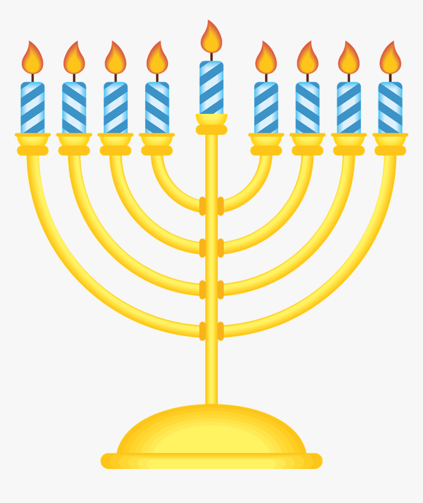 Menorah Clipart Png, Transparent Png, Free Download