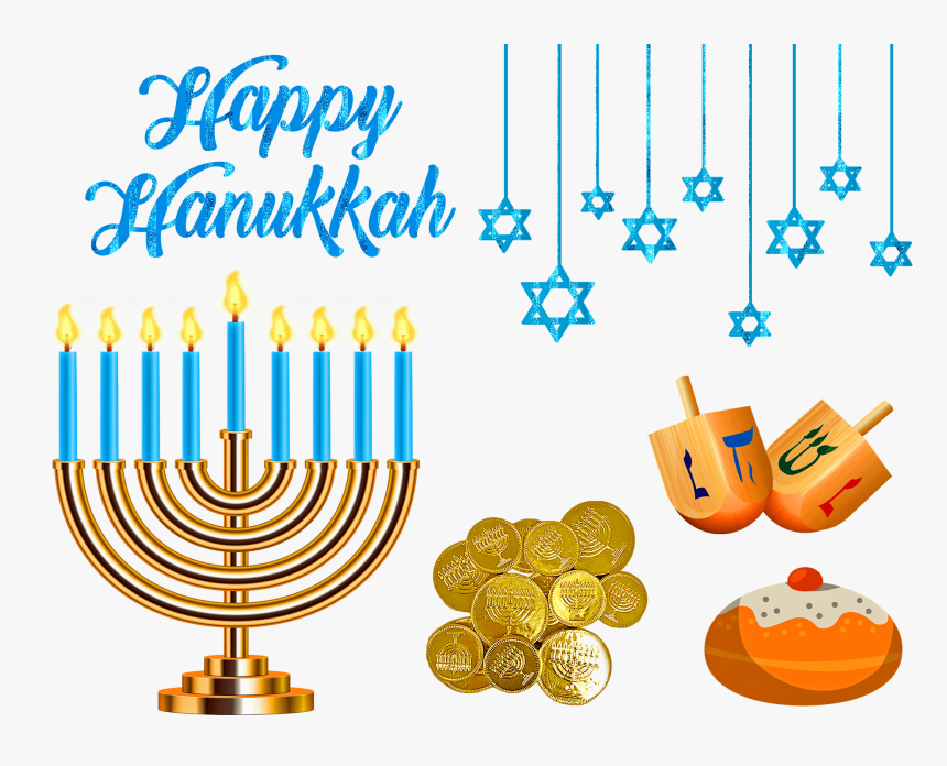 Transparent Dreidel Clipart Images - Hanukkah Clipart, HD Png Download, Free Download