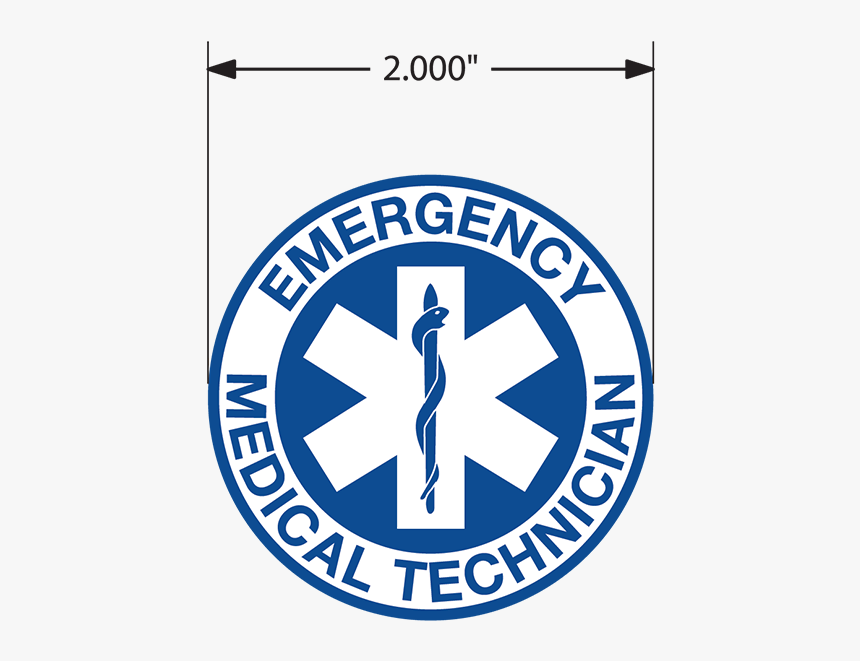 Emergency Medical Technician Hard Hat Emblem - Emblem, HD Png Download, Free Download