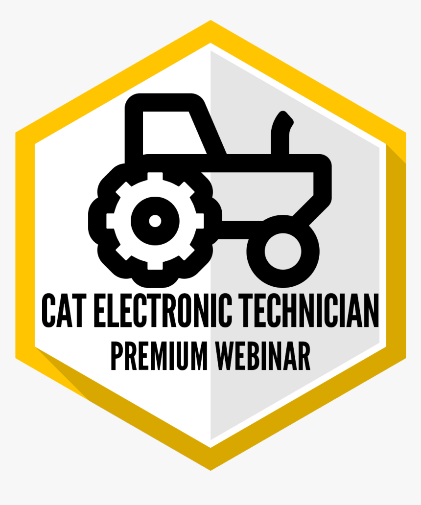 Cat Electronic Technician - Tractor Vector Png, Transparent Png, Free Download