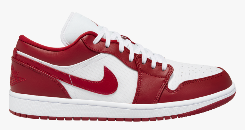 Air Jordan 1 Low Gym Red White 611 Release Date Jordan 1 Low Pine Green Hd Png Download Kindpng