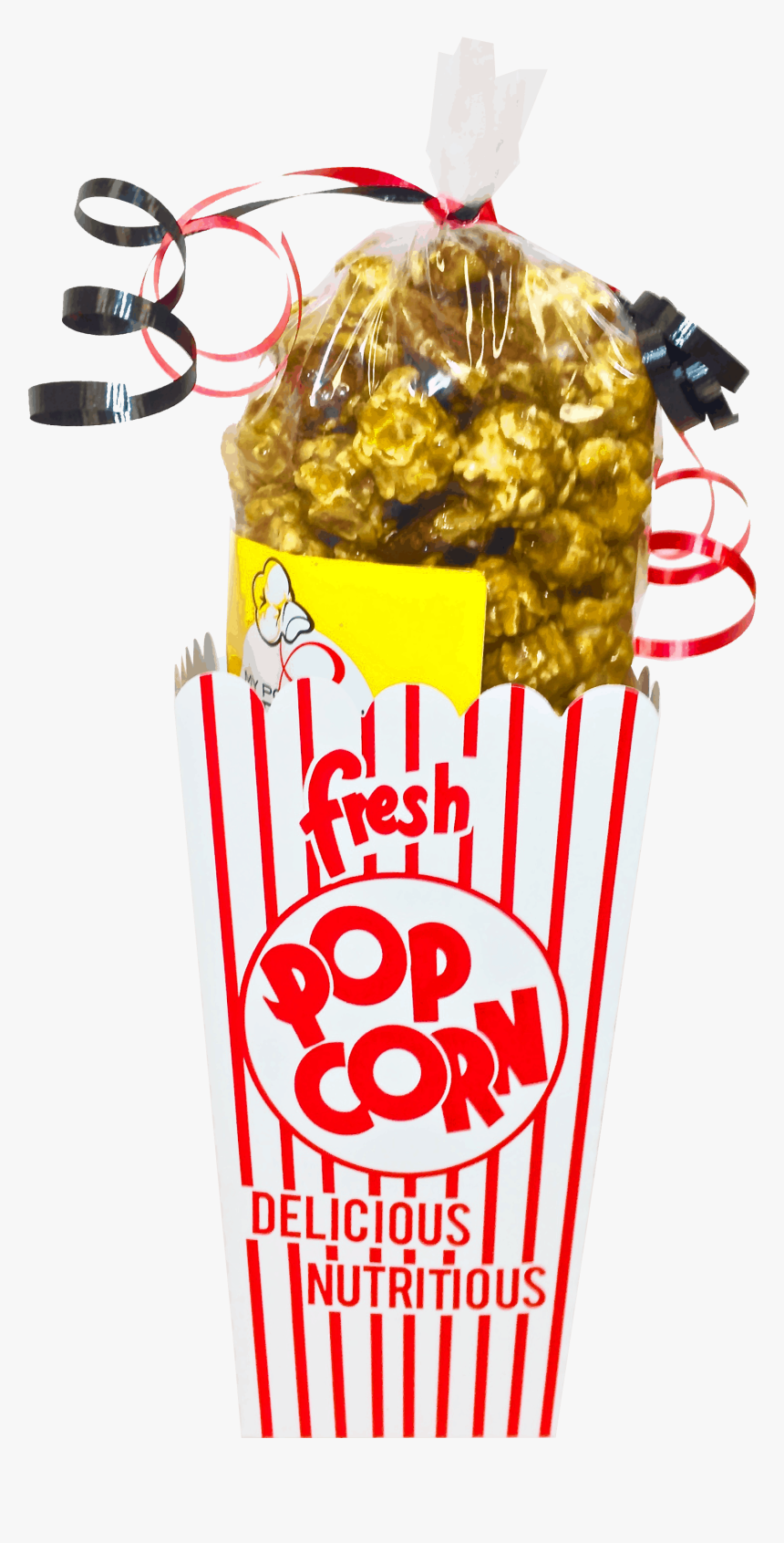 Caramel Nuts Popcorn Gift Box - Popcorn Box, HD Png Download, Free Download