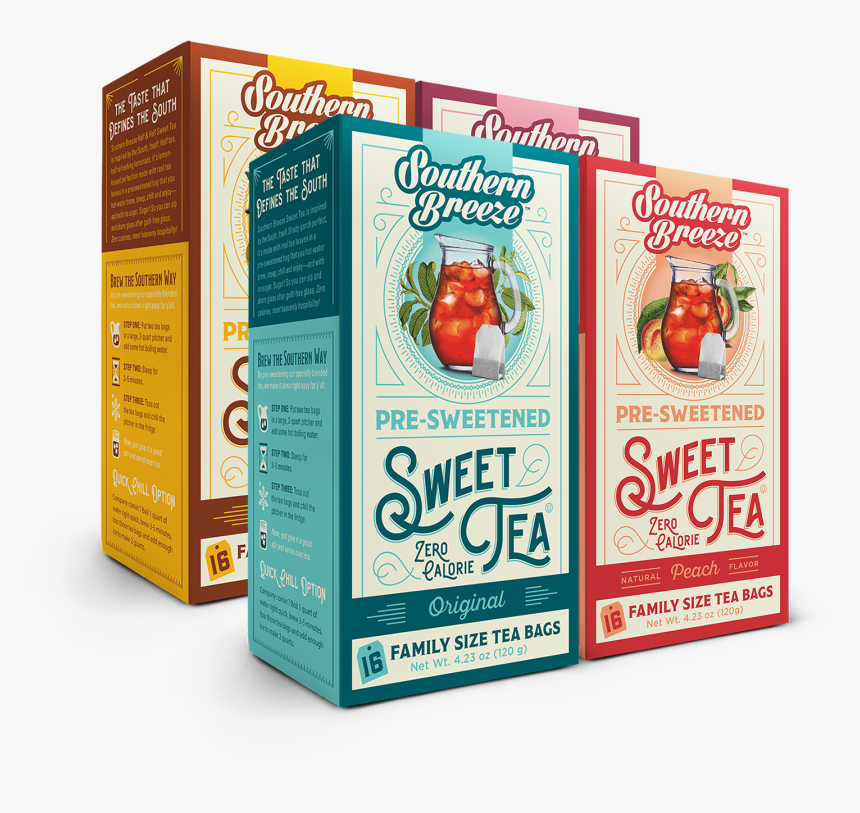 Family Size Sweet Iced Tea Bundle 4 Pack - Homemade Iced Tea Brands, HD Png Download, Free Download