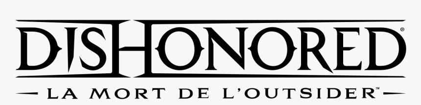 Dishonored La Mort De L"outsider Logo - Dishonored, HD Png Download, Free Download