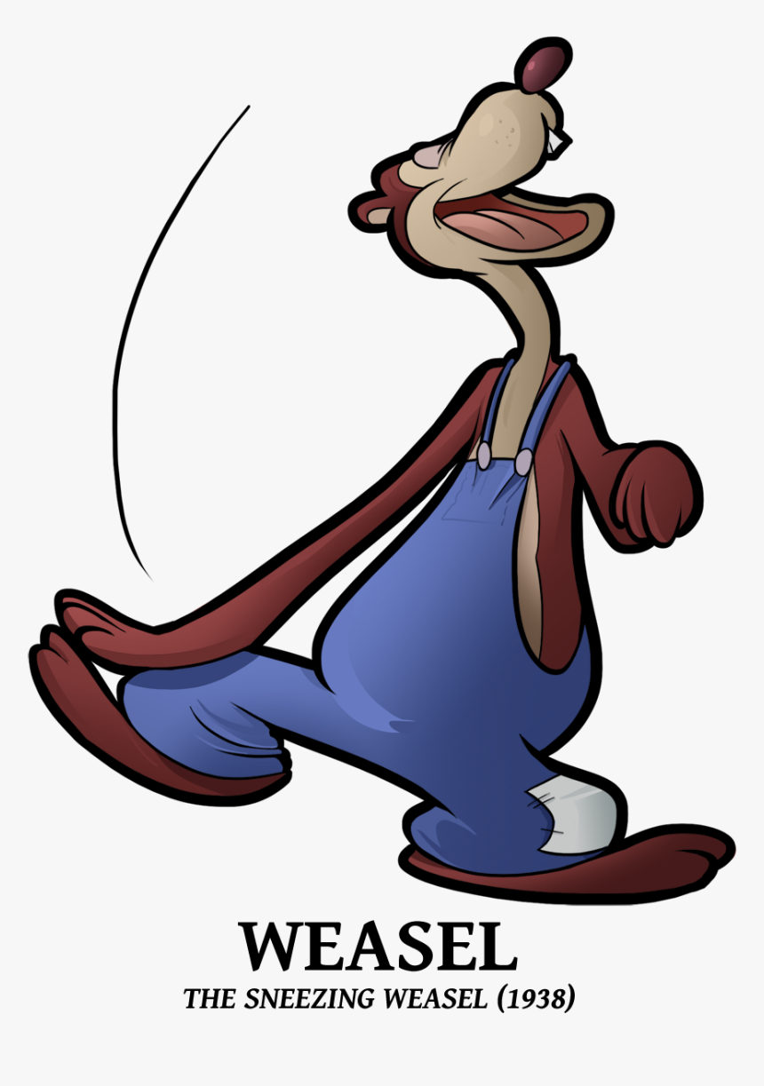 Hawk Clipart Face - Sneezing Weasel, HD Png Download, Free Download