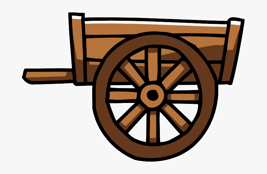 Handcart - Scribblenauts Wiki - Pioneer Day Handcart Clipart, HD Png Download, Free Download