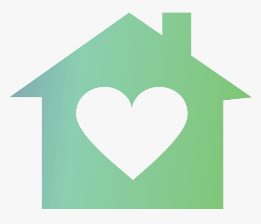 Logo-house - House With Heart Free Clipart, HD Png Download, Free Download