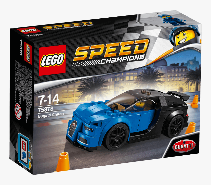 Speed Champions Bugatti Chiron - Lego Speed Champions Bugatti, HD Png Download, Free Download