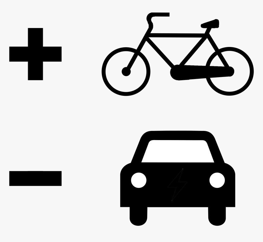 Increase Bike Use Discourage Car Use Icon - Car Clip Art, HD Png Download, Free Download