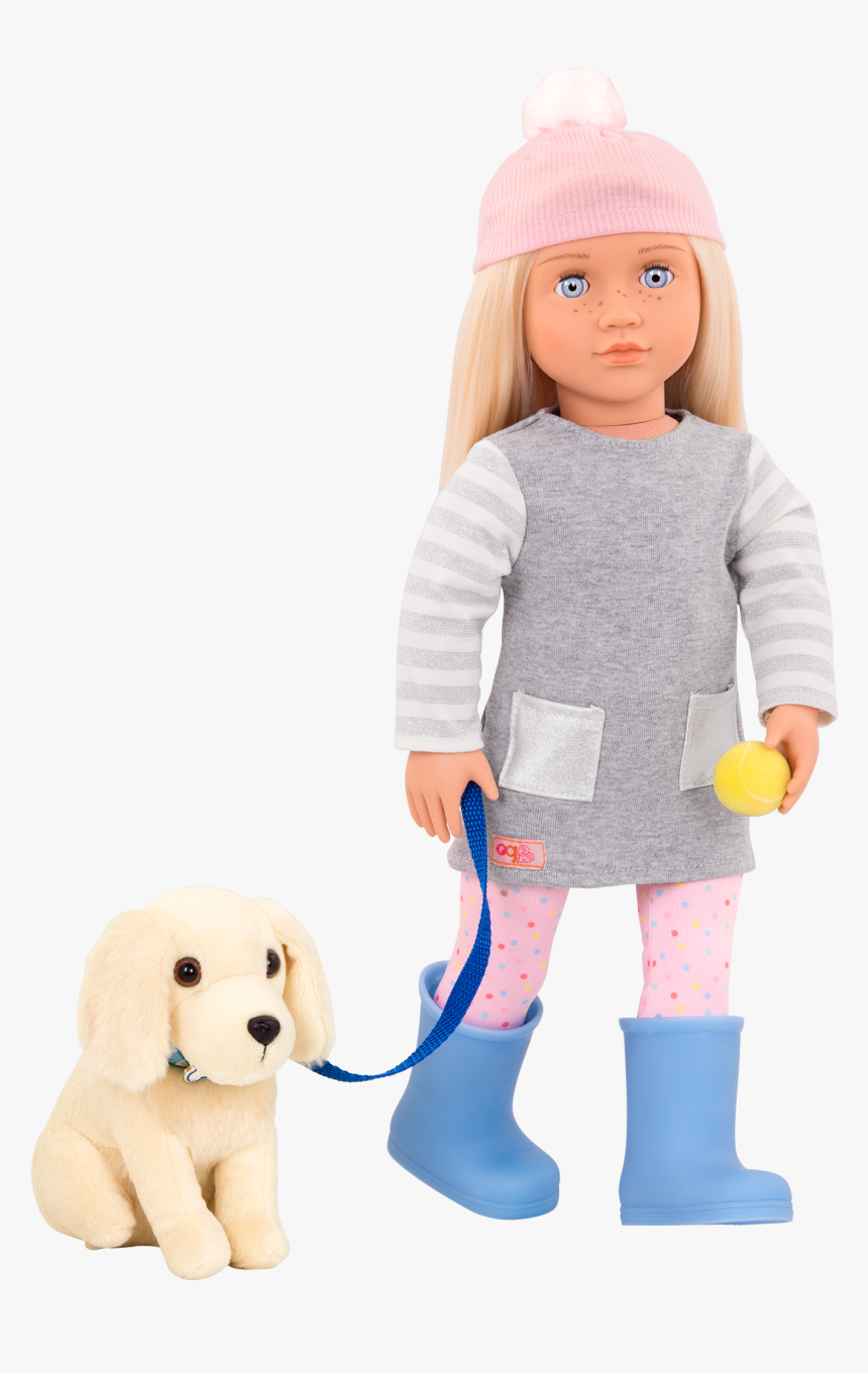 Meagan Walking Pet Golden Retriever - Our Generation Dolls Dog, HD Png Download, Free Download