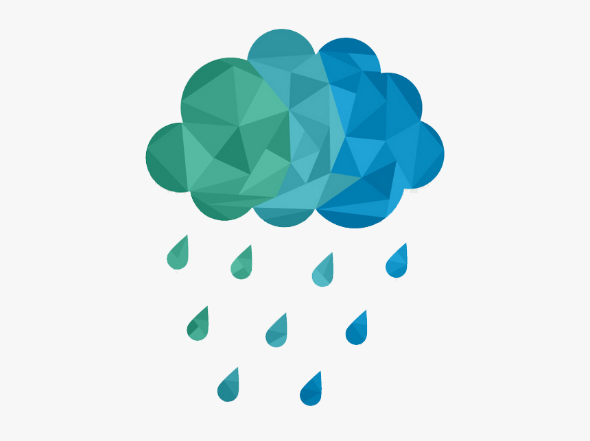 Clipart Rain Rain Cloud - Don T Let The Rain Get You Down, HD Png Download, Free Download