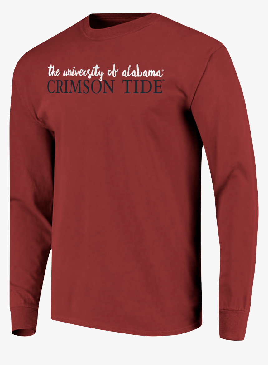 Alabama Comfort Colors L/s Frisbee Dog Tee - Long-sleeved T-shirt, HD Png Download, Free Download