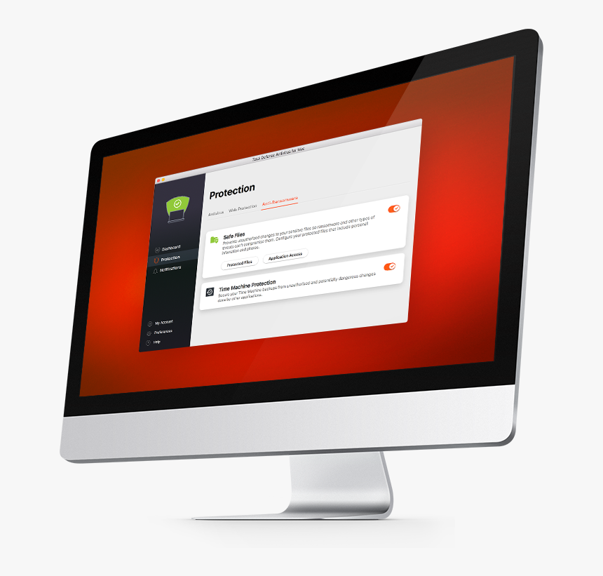 Prevents Mac Ransomware Attacks - Led-backlit Lcd Display, HD Png Download, Free Download