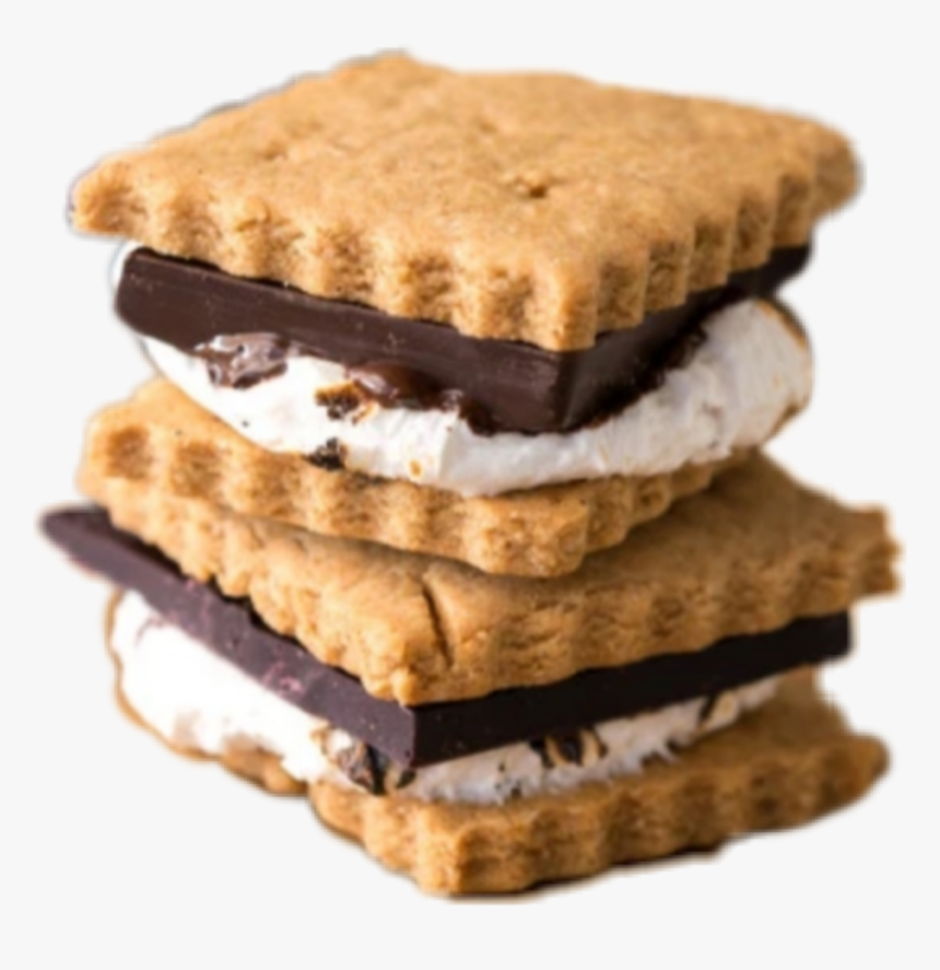 #smores #summer #camping #food #sandwich #chocolate - S More, HD Png Download, Free Download