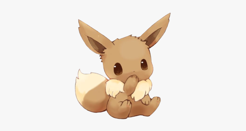 #pokemon #cute #eevee #eeveelution #kawaii #soft #softbot - Kawaii Pokemon Evoli, HD Png Download, Free Download