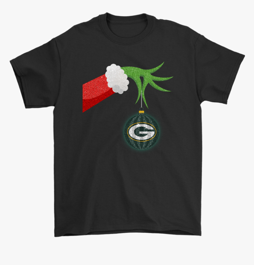 The Grinch Christmas Decoration Green Bay Packers Nfl - New Orleans Saints Christmas Shirts, HD Png Download, Free Download