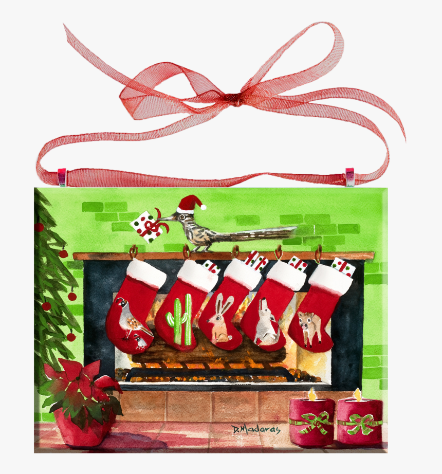 Stocking Stuffer Ornament - Christmas Stocking, HD Png Download, Free Download