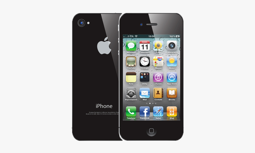 Iphone 4/4s - Iphone 4s Png, Transparent Png, Free Download