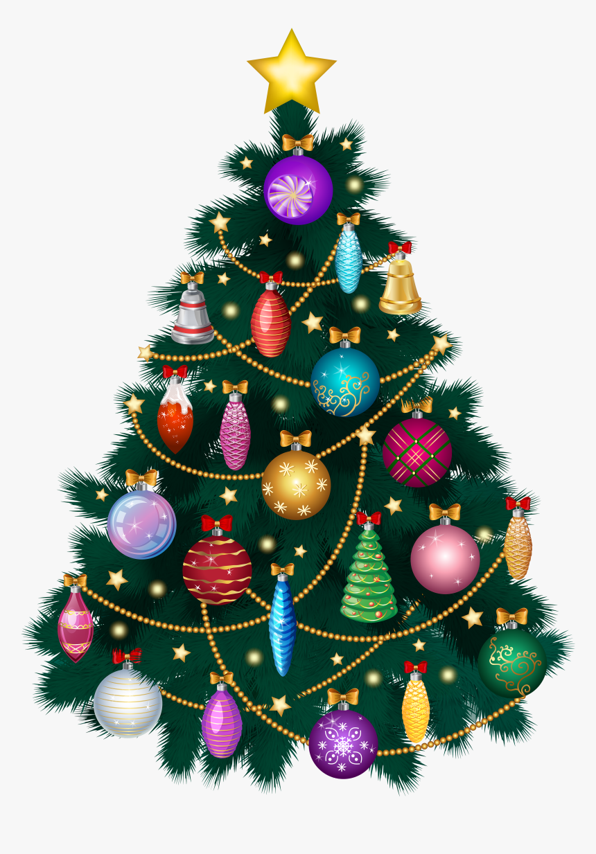 Transparent Background Free Christmas Tree Png, Png Download, Free Download