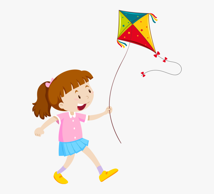 Transparent Makar Sankranti Cartoon Child Playing With - Happy Makar Sankranti Cartoon, HD Png Download, Free Download