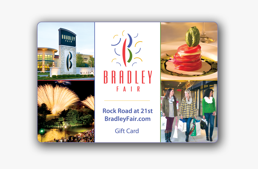 Bradley Fair Gift Card - Bradley Fair, HD Png Download, Free Download