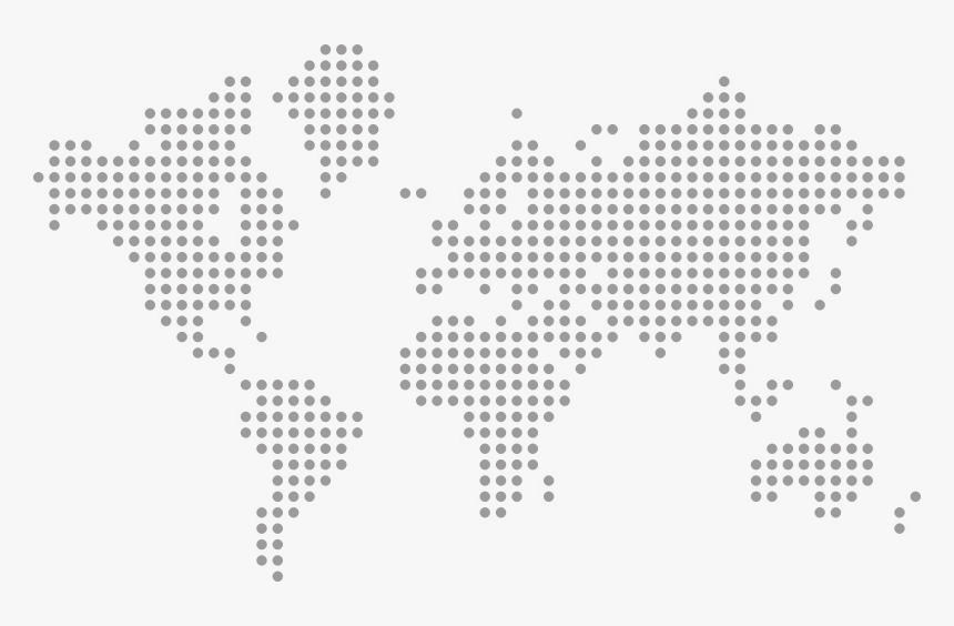 World Map Dotted Png , Png Download - Dotted World Map Vector Png, Transparent Png, Free Download