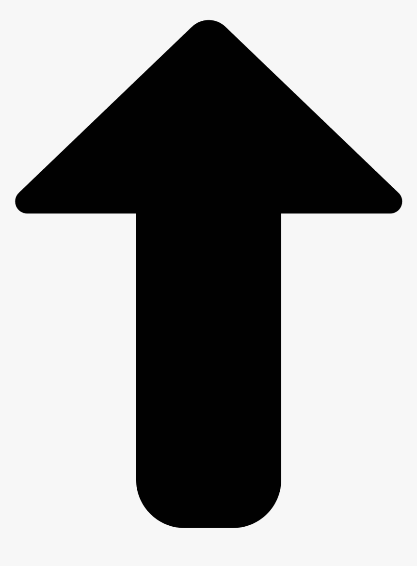 Thick Arrow Pointing Up Icon - Thick Arrow Pointing Up, HD Png Download, Free Download