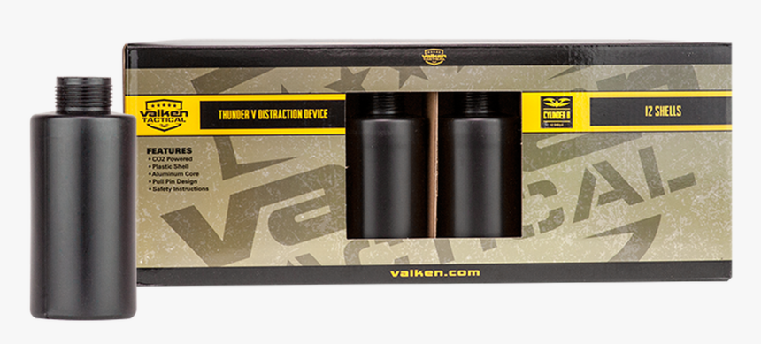 Valken Thunder V Grenade Shells, 12 Pack, Cylinder - Grenade, HD Png Download, Free Download