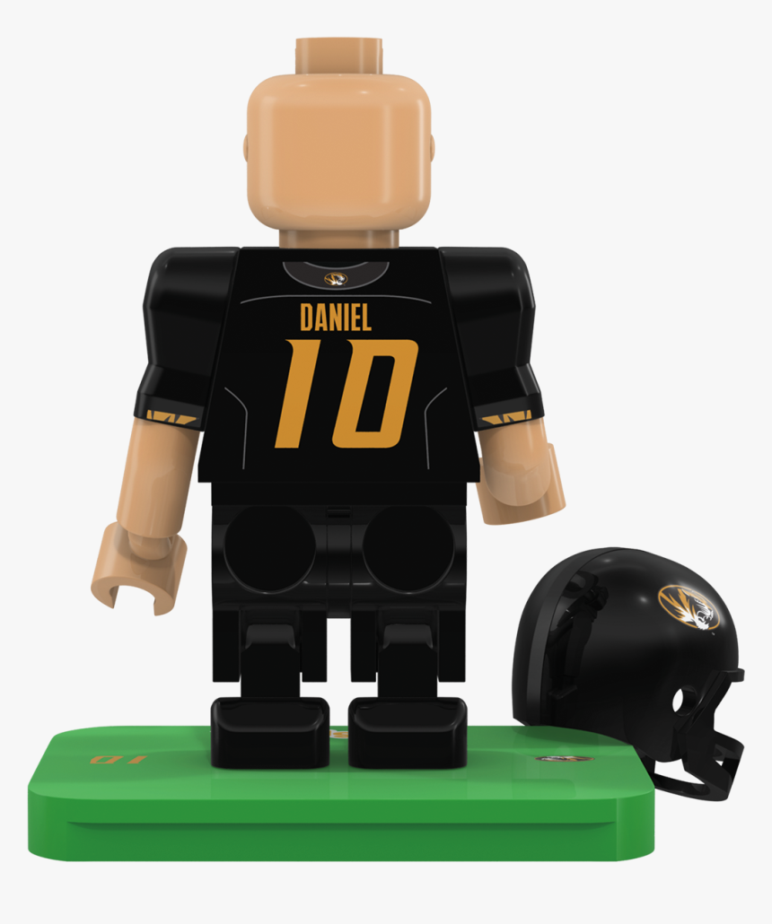 Missouri Tigers Chase Daniel Generation 2 Lego Figurine - Utah State Lego, HD Png Download, Free Download