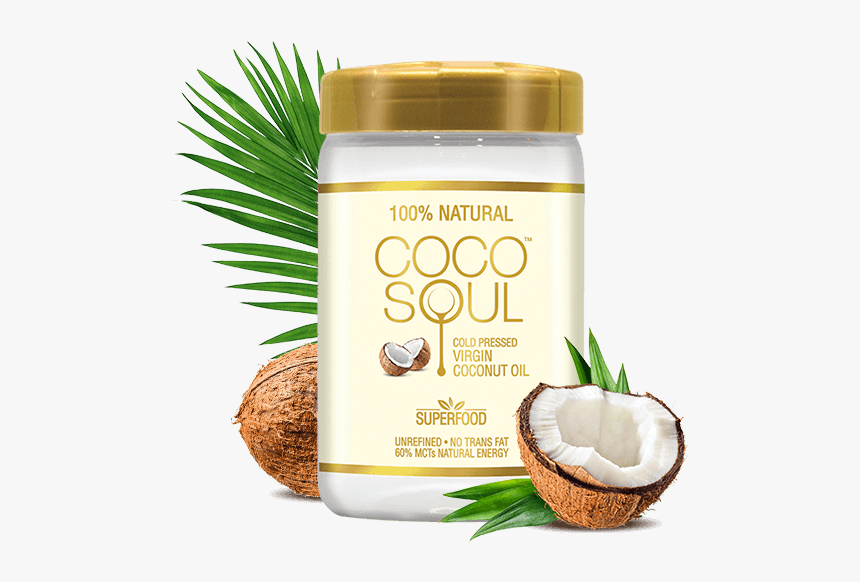 Natural Virgin Coconut Oil - Coconut Oil Png, Transparent Png, Free Download