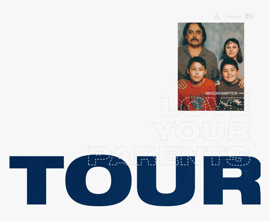 Brockhampton Tour Dates 2018 , Png Download - Brockhampton Tour Poster, Transparent Png, Free Download