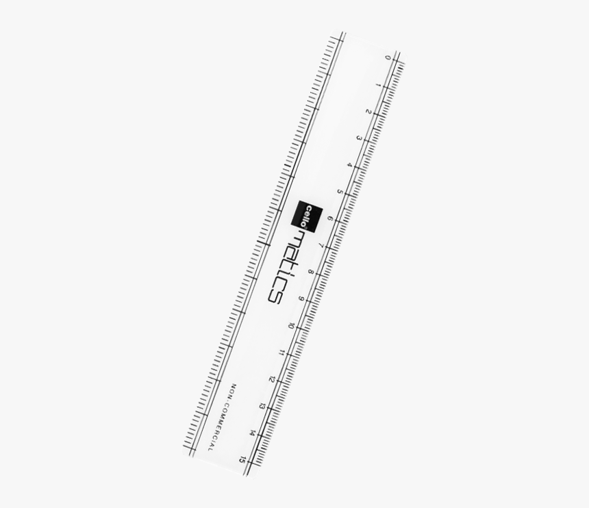 Transparent Scales Nataraj - Cello Matics Scale 15cm, HD Png Download, Free Download