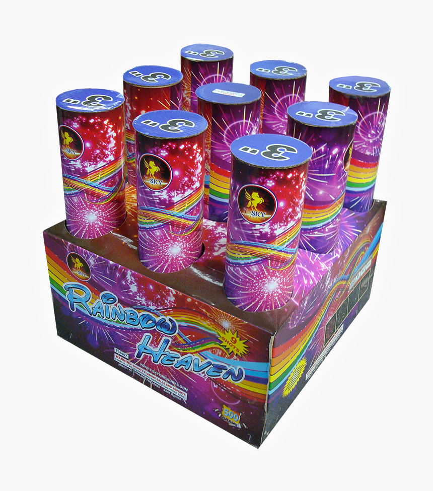 Rainbow Rocket Shot Firecracker, HD Png Download, Free Download