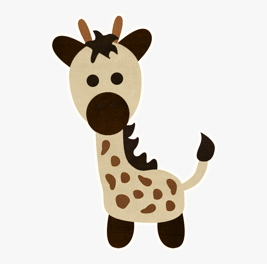 Felt Giraffe, Png, Wild Animals, Invite, Animal Pictures, - Animalitos Para Baby Shower De Osos, Transparent Png, Free Download