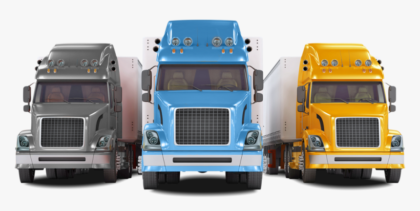 Three Trucks - Truck, HD Png Download, Free Download