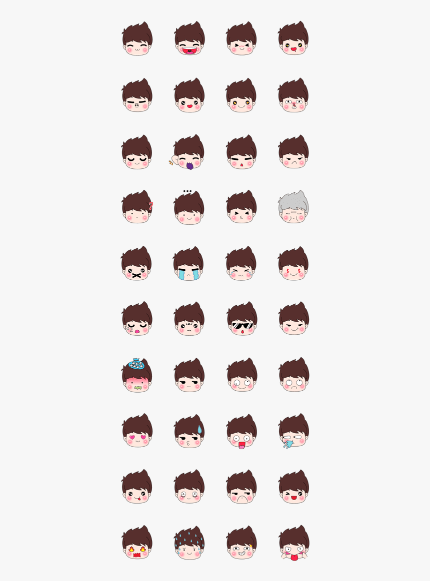 Paokung Cute Boy Emoji - Emoji, HD Png Download, Free Download