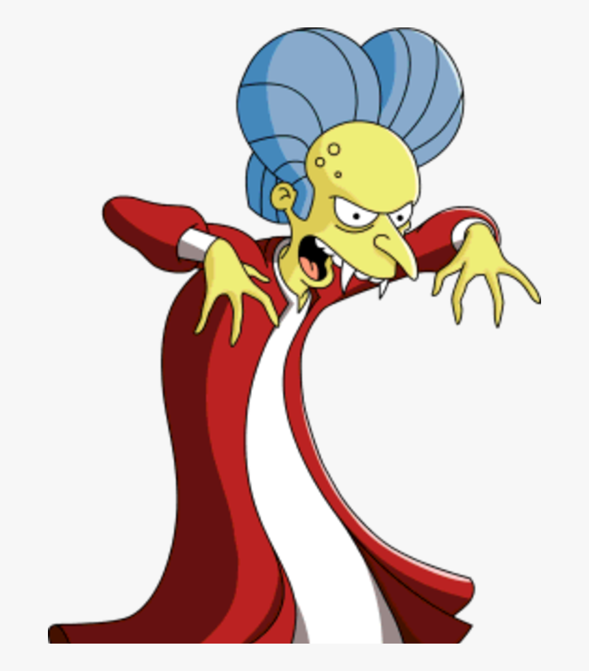 Deceased - Simpsons Mr Burns Dracula, HD Png Download, Free Download