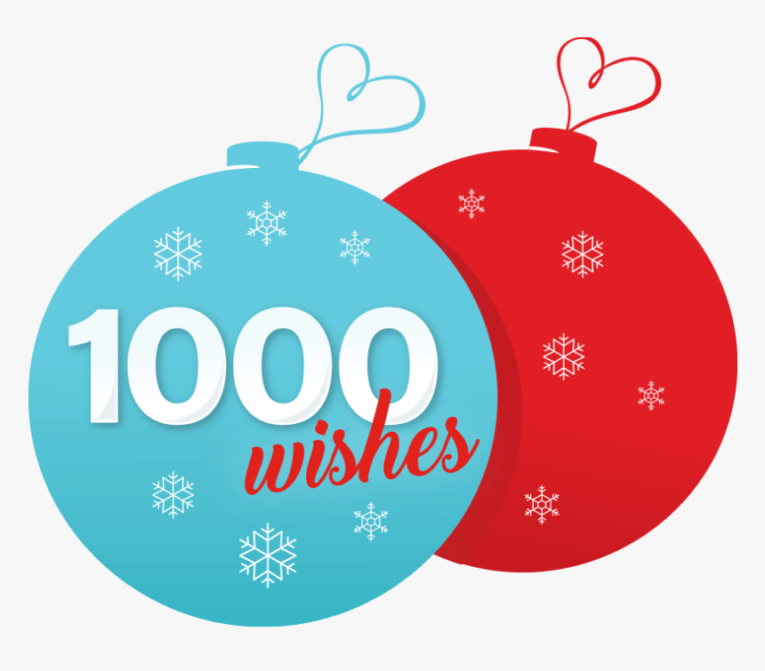 1000 Wishes Holiday Gift Drive - Circle, HD Png Download, Free Download