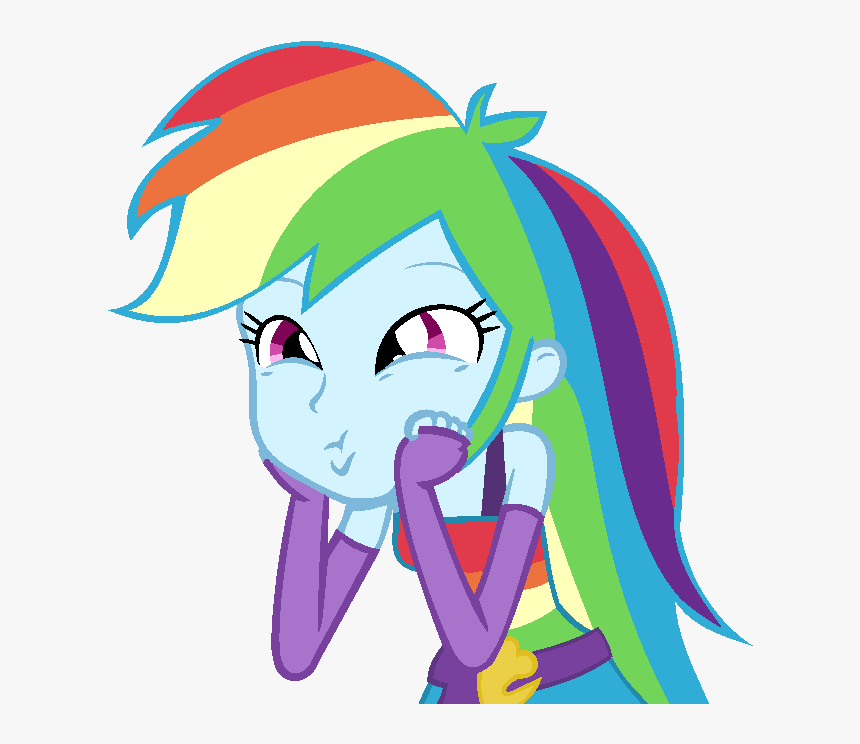 Rainbow Dash Pinkie Pie Rarity Applejack Pink Mammal - Rainbow Dash Eg 2, HD Png Download, Free Download