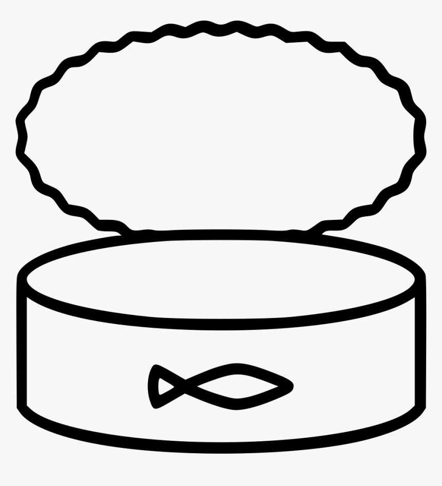 Canfood - Tuna Can Coloring Pages, HD Png Download, Free Download
