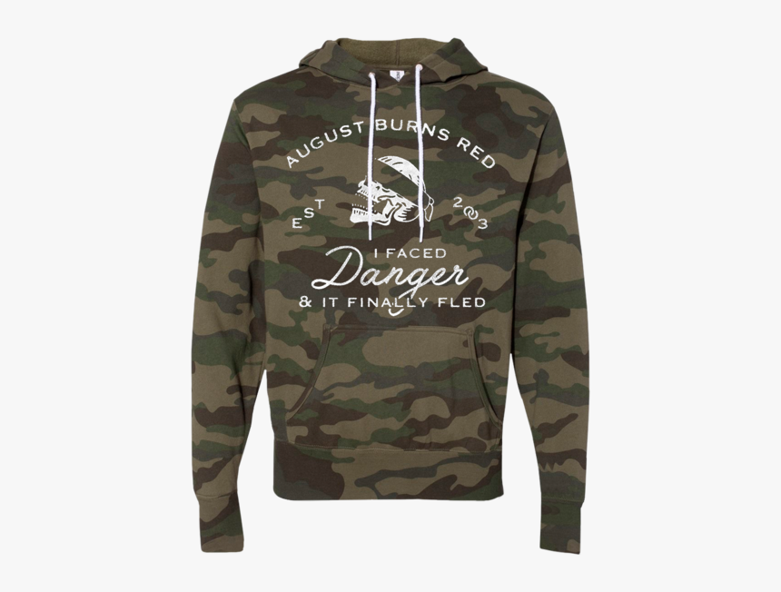 Skull Camo Pullover Hoodie - Independent Trading Co Unisex Hooded Pullover Afx90un, HD Png Download, Free Download