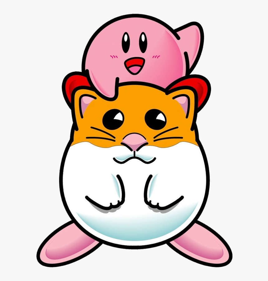 Kirby Sitting On Rick"s Shoulders - Kirby Dream Land 3 Png, Transparent Png, Free Download