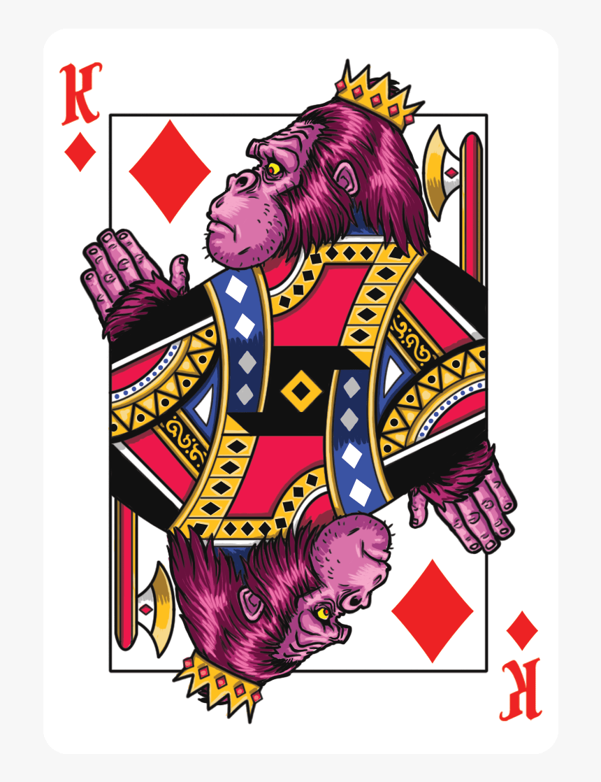 Deck Harambe Playing Cards - Gorilla Deck Playing Cards, HD Png Download, Free Download