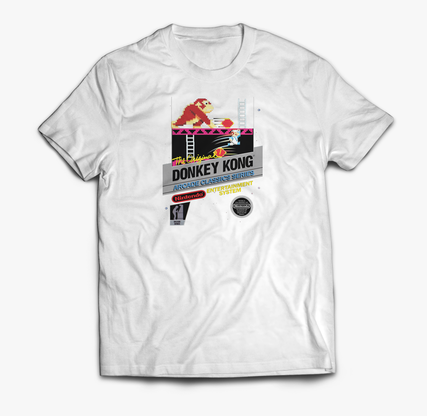 Donkey Kong Tee - Black Cannabis T Shirt Design, HD Png Download, Free Download