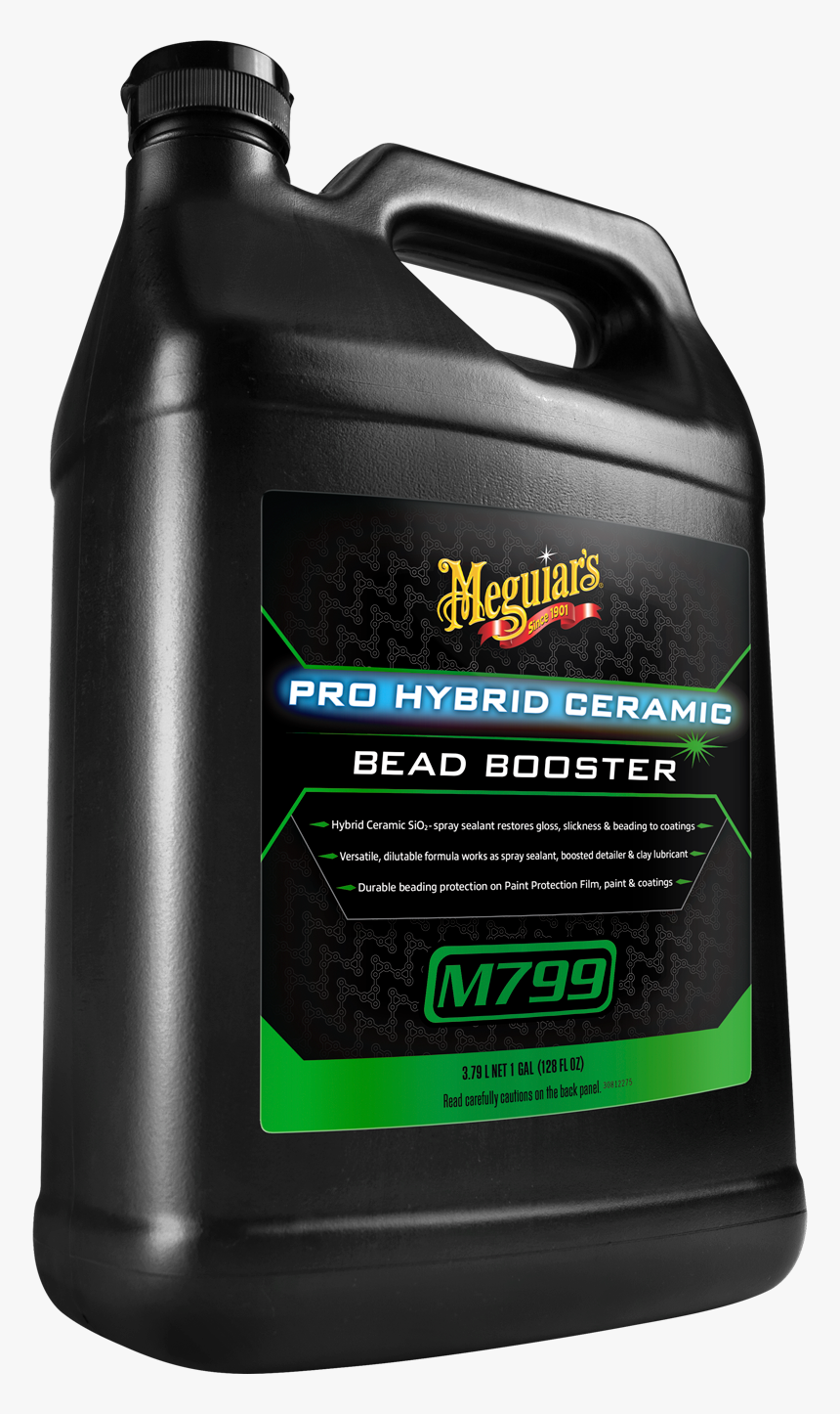 Meguiar’s 799 Pro Ceramic Bead Booster Ceramic Boost - Meguiar's Rinse Free Express Wash & Wax, HD Png Download, Free Download